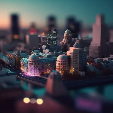 Moonlit Dreams of Golden London