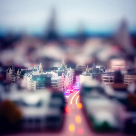 Azure Whispers of European Tranquility