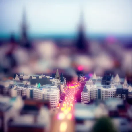 Twilight Guardians: A Symphony of Urban Glow