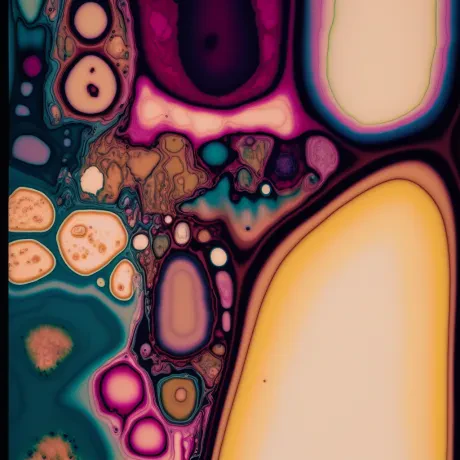 Chromatic Reverie: Dance of Fluidity and Form