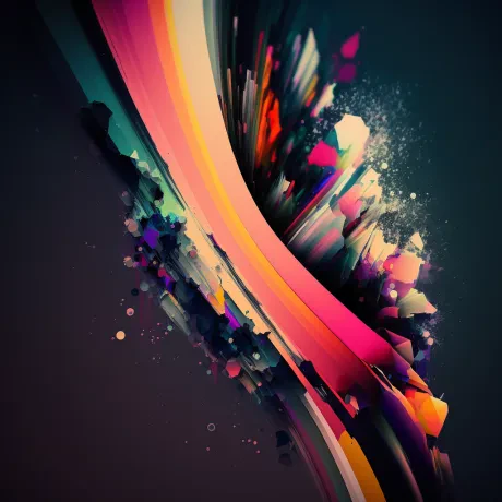 Chromatic Confluence: Symphony of Abstract Whirlwind