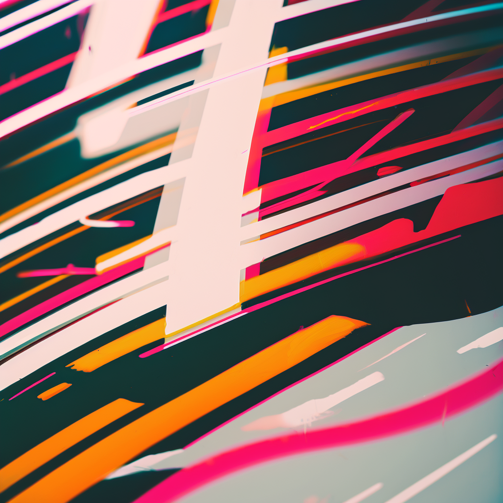 Neon Symphony: Dance of Electric Hues