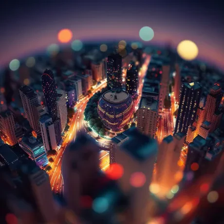 Ethereal Urban Nocturnes