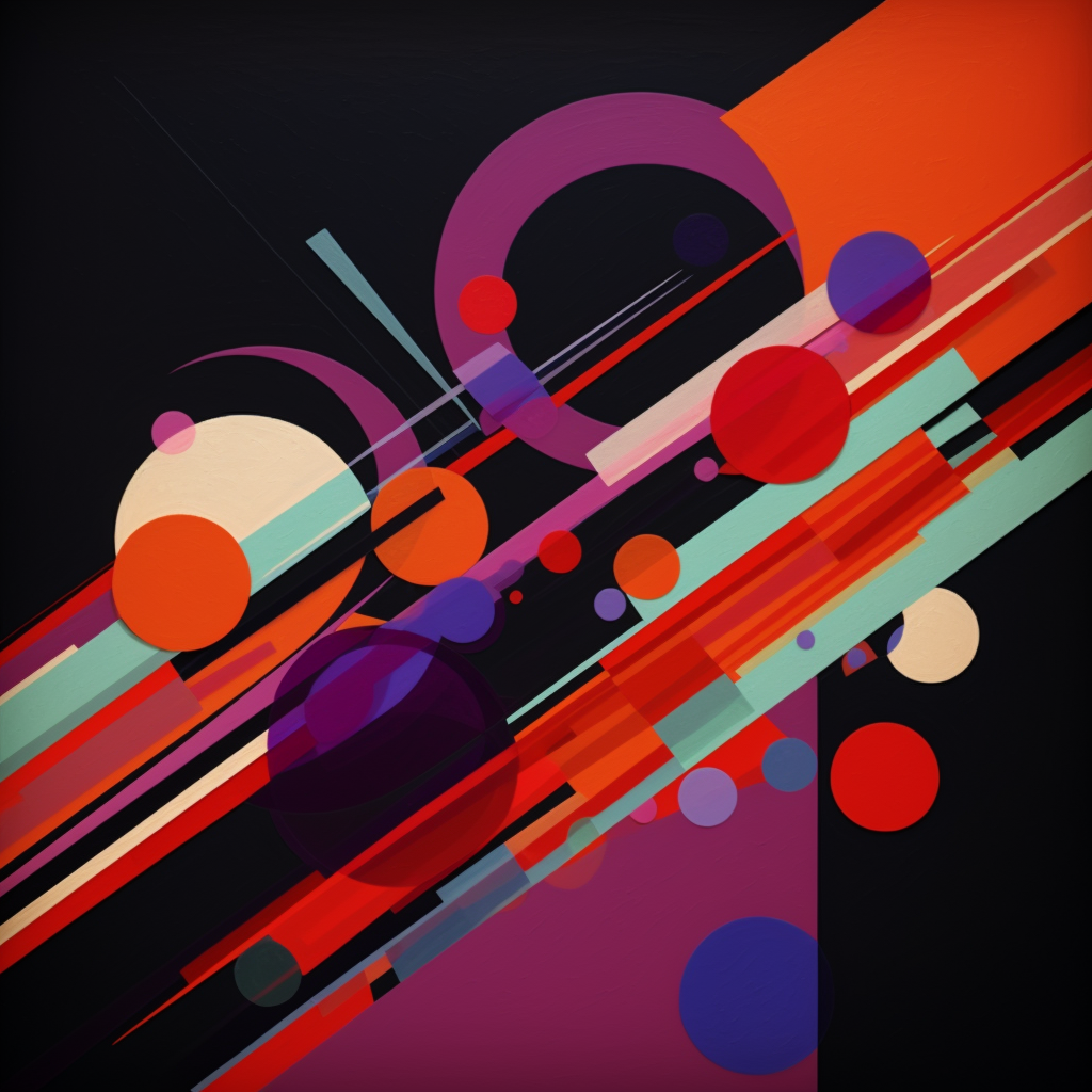 Vibrant Convergence: Symphony of Circles