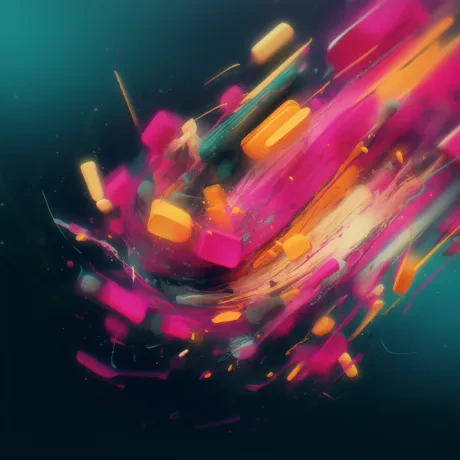 Chromatic Collision in Whimsical Symphony
