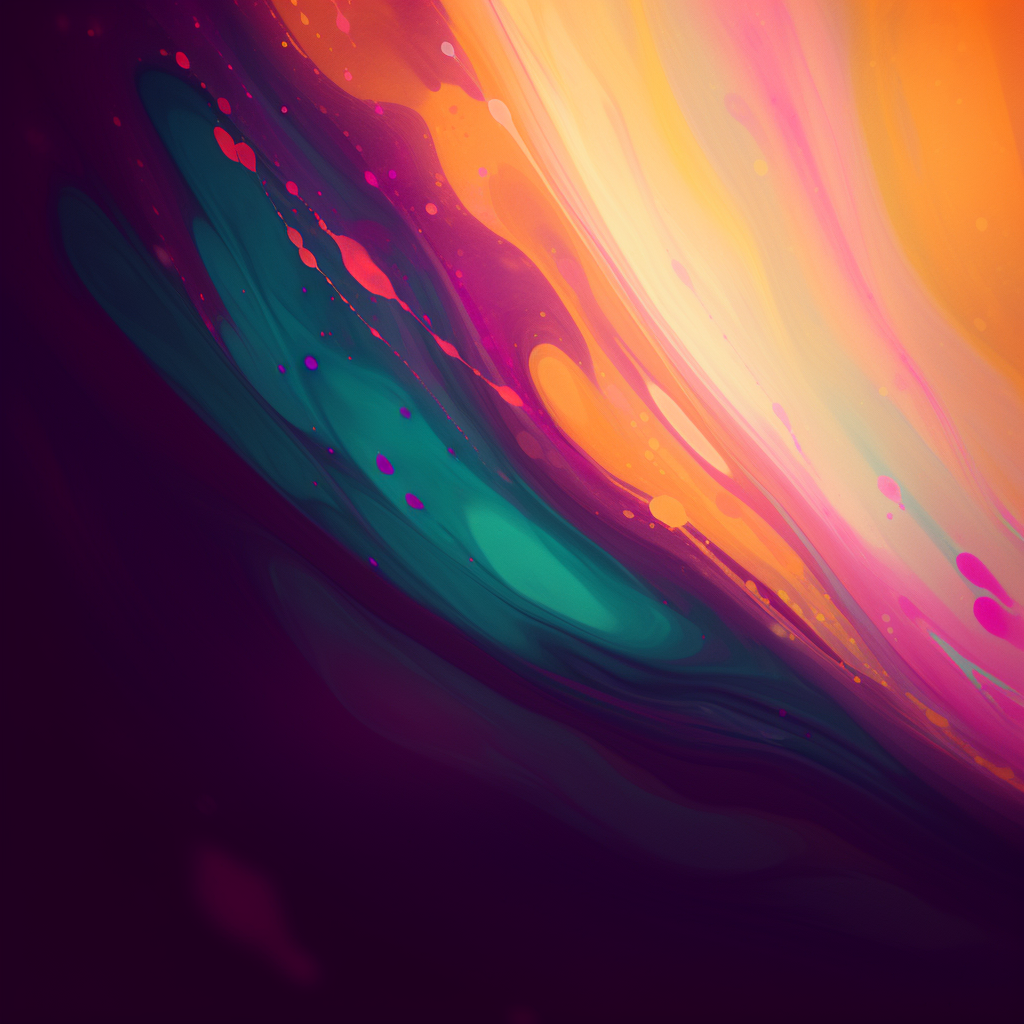 Chromatic Whirl: Cosmic Dreamscape Symphony