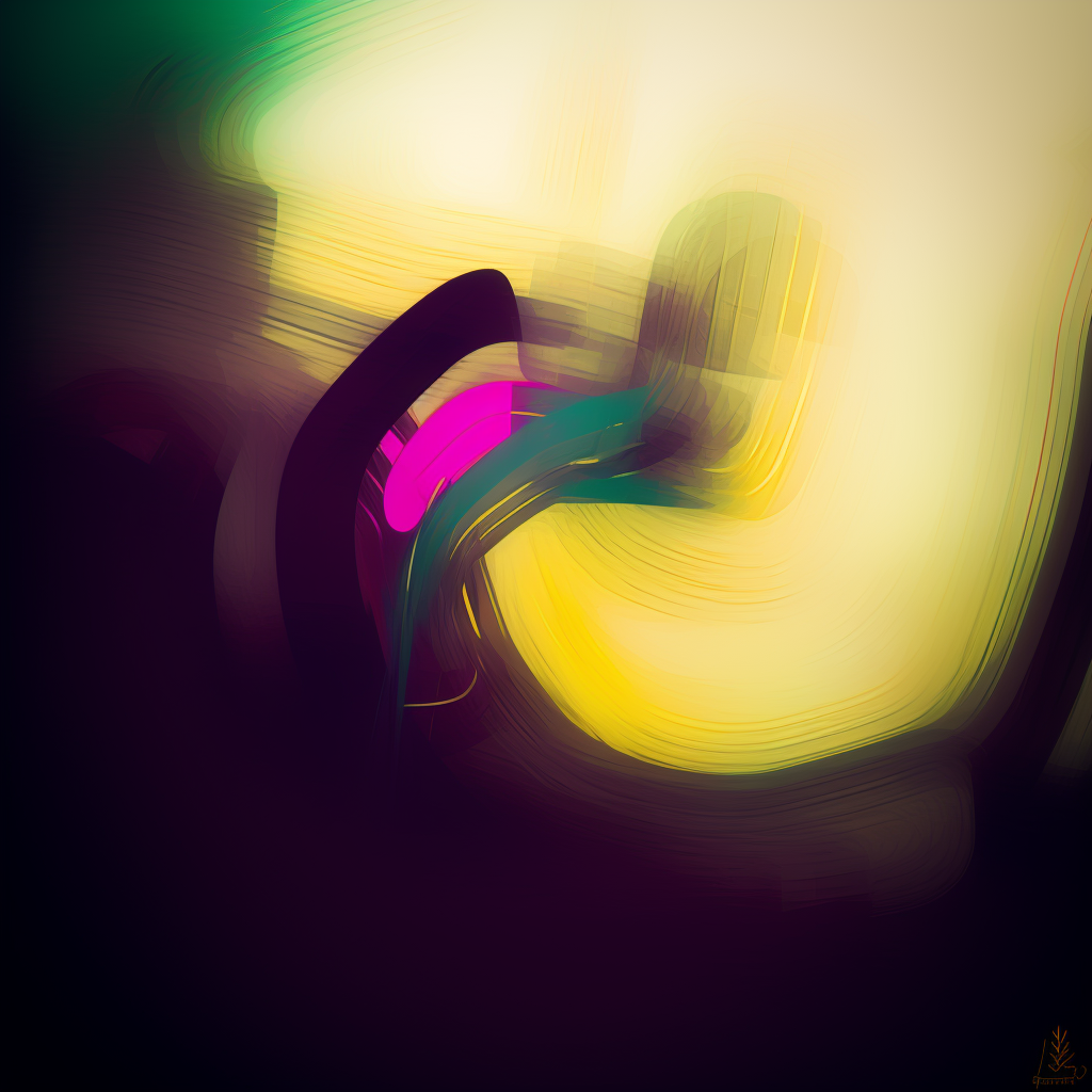Hypnotic Radiance: Dance of Swirling Hues