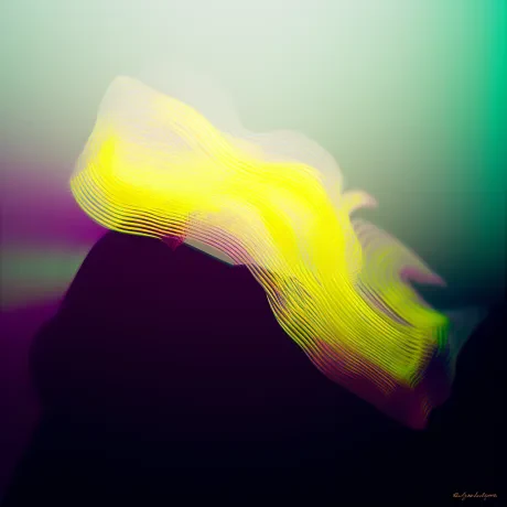 Vibrant Echoes: Luminous Dance