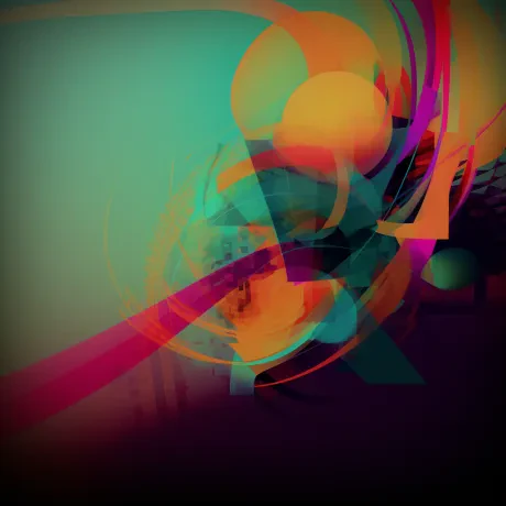 Radiant Echoes: Dance of Chromatic Geometry