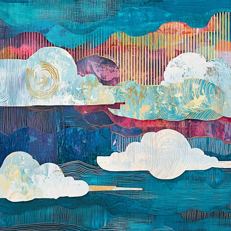 Whimsical Symphony: Nature's Colorful Ballet