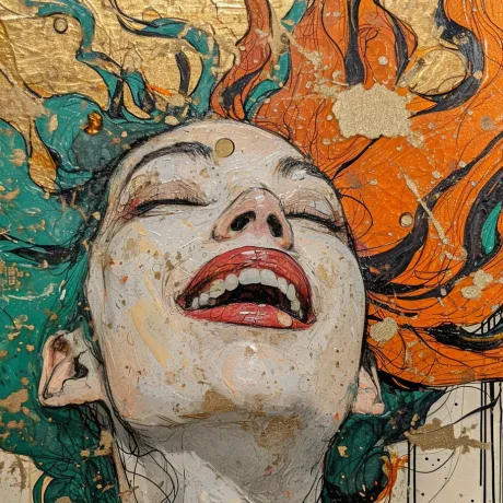 Euphoria in Tangled Flames and Tranquil Waves