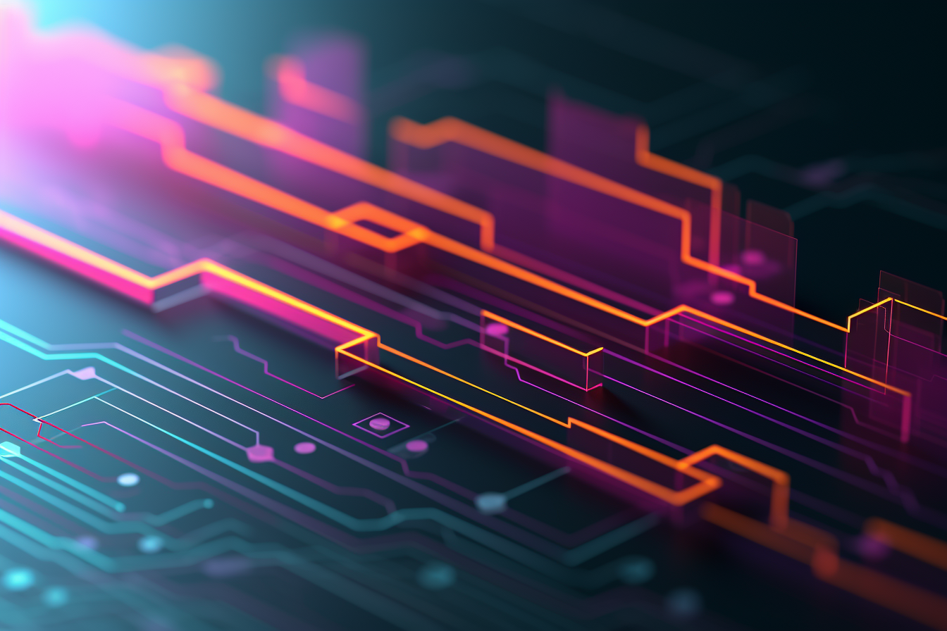 Chromatic Symphony: Pulse of Digital Dreams