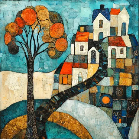 Whispers of Autumn: A Chromatic Journey