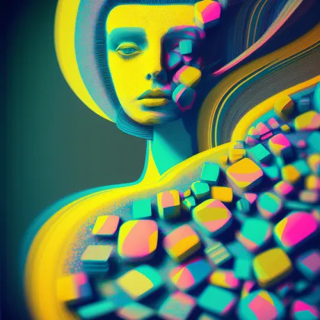 Chromatic Echoes: Mystical Dance