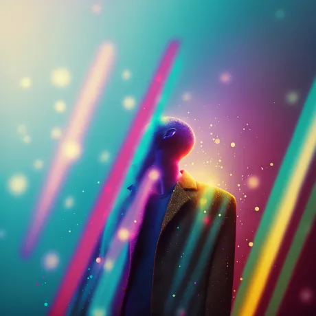"Neon Dreams: A Modernistic Exploration"