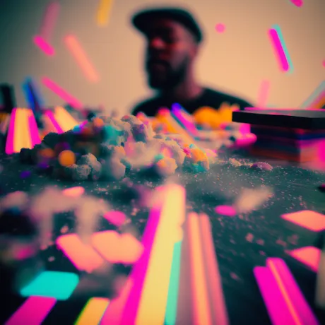 "Whirl of Vibrant Chaos"