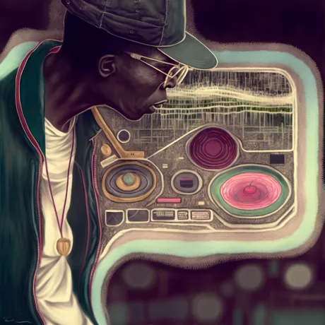 "Retro Reverie: Echoes of Vibrant Nostalgia"