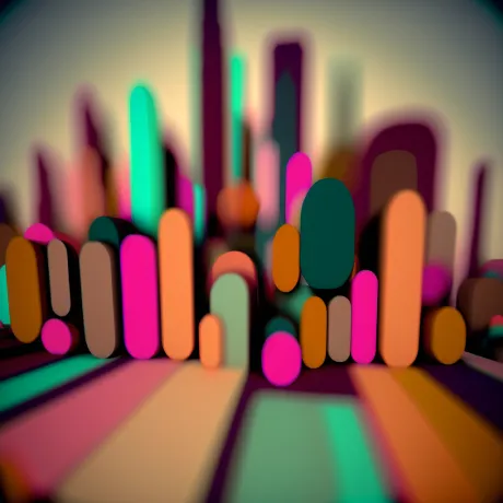 "Neon Pulse: A Pixelated Urban Symphony"