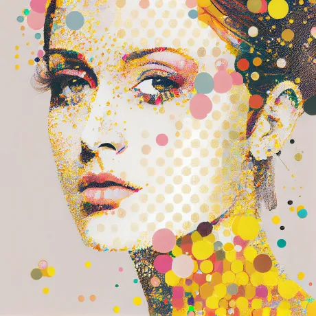 "Vibrant Vision: The Polka-Dot Connection"