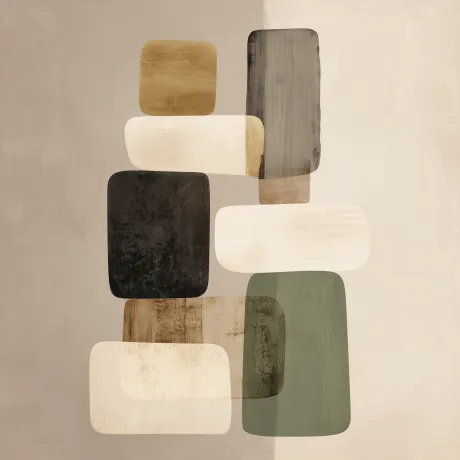 Harmony of Geometric Earthtones