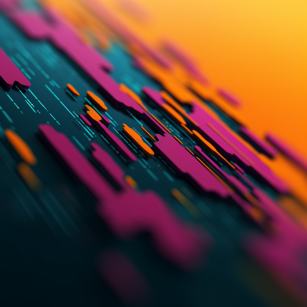 "Electric Fusion: Geometric Symphony"