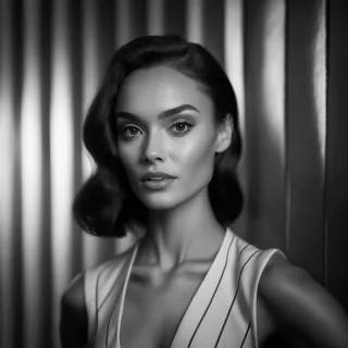 Silent Poise: A Glimpse Beyond Elegance