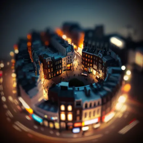 Whispers of Midnight: Urban Elegance in Motion