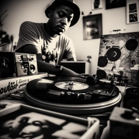 Melodies Amidst Chaos: The Vinyl Sanctuary.