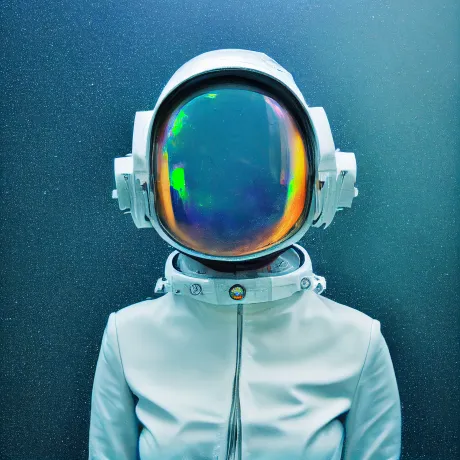 "Neon Astral Intrigue"