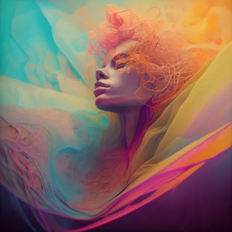 "Whispers of the Colorful Void"