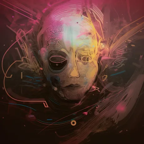 "Ethereal Enigma: A Portrait of Intrigue"