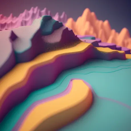 Whimsical Tapestry: Nature's Vibrant Illusion