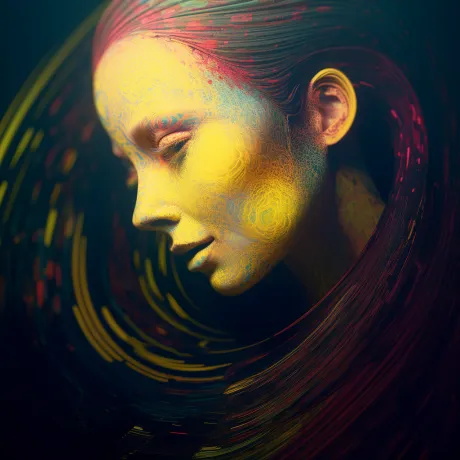 "Visage of Tranquil Mystery"