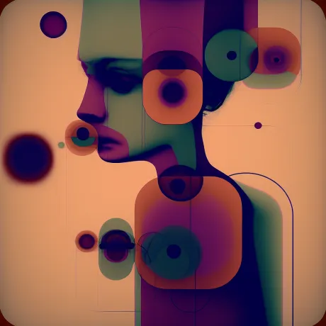 Ethereal Fusion: The Enigmatic Human Canvas