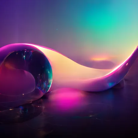 "Whispers of Glass: A Serene Symphony"