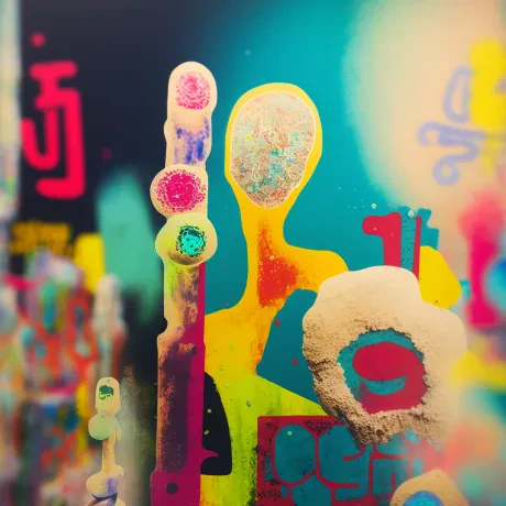 Chromatic Reverie: Dance of Abstract Harmony