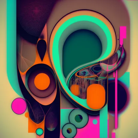Energetic Kaleidoscope: A Vibrant Abstract Exploration