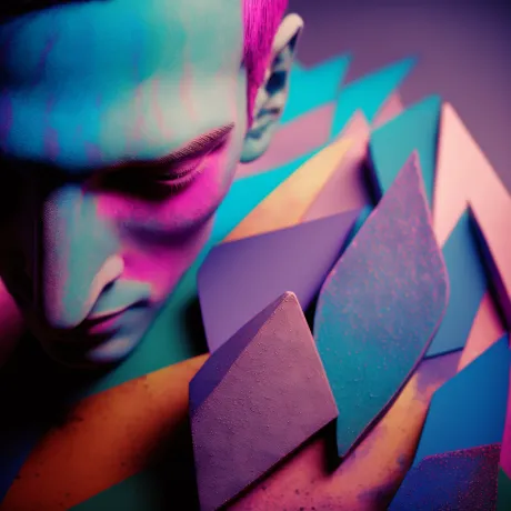 Chromatic Veil: Mosaic of Mystical Identity