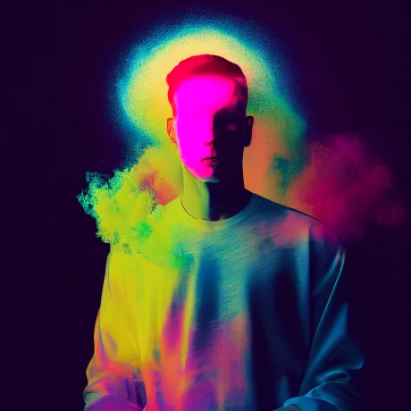 Halo of Vibrance: Dance of Spectrum and Shadow