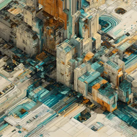 Celestial Symphony: Urban Starscape Odyssey