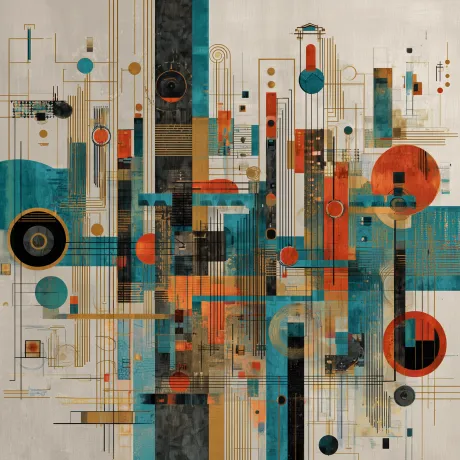 Kaleidoscopic Symphony: Dance of Vivid Geometry
