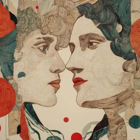 Entwined Harmonies: A Tapestry of Intimate Hues